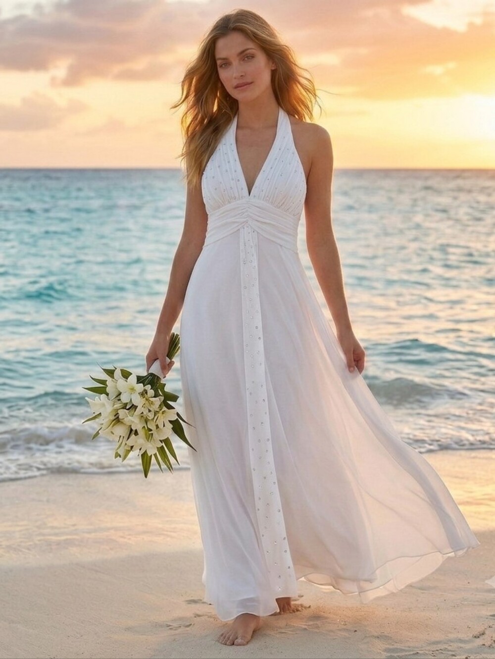 Beach Wedding or Grad Dress